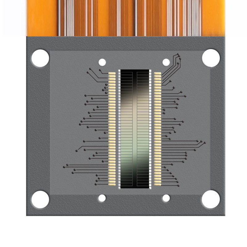 硅光二极管阵列（双32阵列）传感器